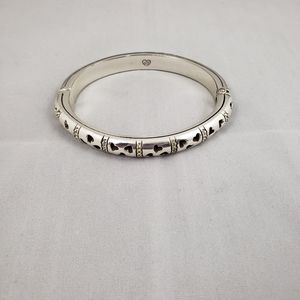 Brighton bangle magnet silver tone